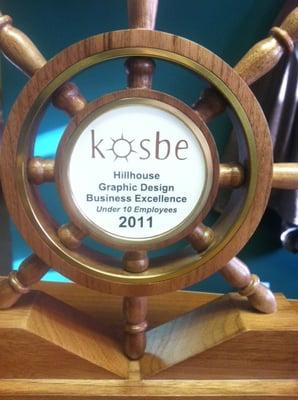 KOSBE Award Winner