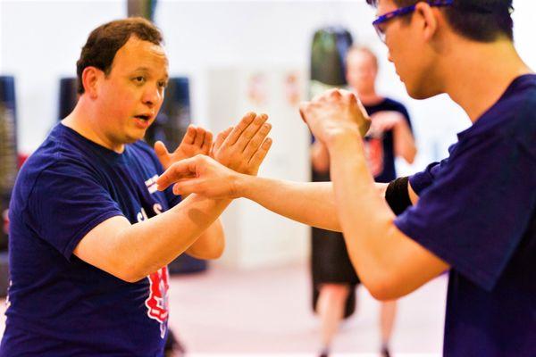 Learn Wing Chun for self-defense in our JKD group classes @ Tandez Academy.