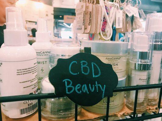 CBD beauty products are hard to find and they got them!