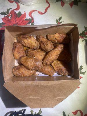 Soy garlic wings