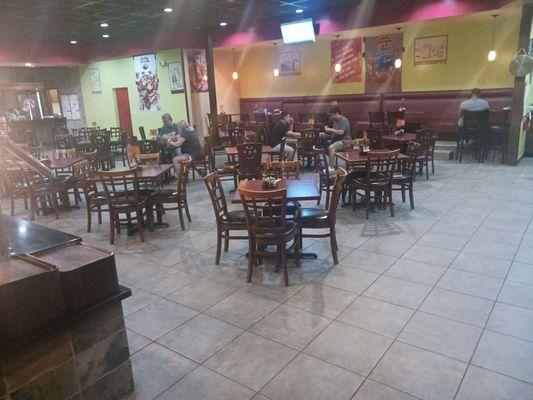 Main Seating and Dining Area  of Whacky Mongolian Grill