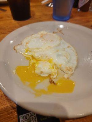 Cold eggs