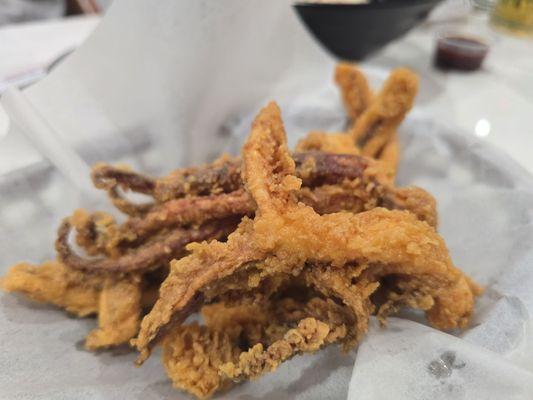 Fried squid! Best fried squid around! Crunch. Juicy. Flavor on point!