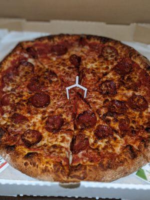 Pepperoni pizza