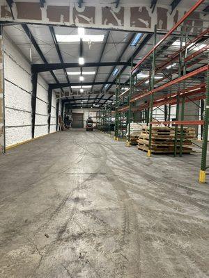 We have warehousing available for all of your storage needs!