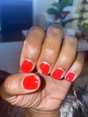 Gel manicure