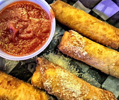 Pizza logs that don't incinerate the roof of your mouth!