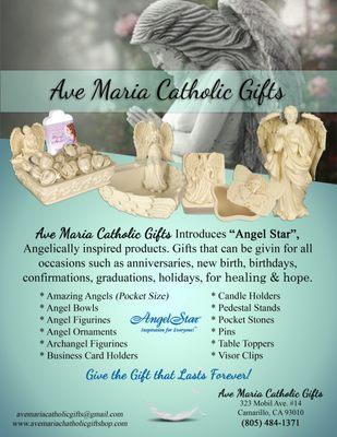 Introducing "AngelStar" Inspirational gifts for everyone.