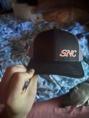 Thank you for the SNC hats. I really love them.