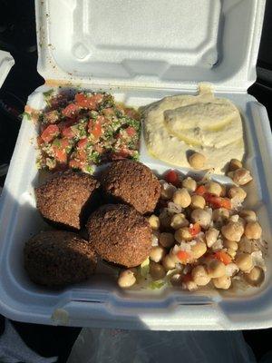 4 Piece Falafel Platter