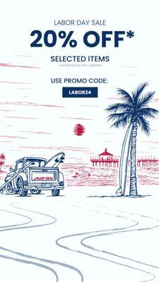 Surf Style is offering key Labor Day sales across our site! Check our the site for deals today!