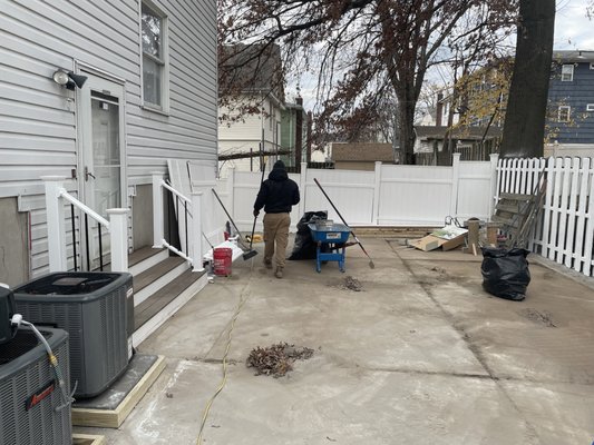 Fence job in Hillside NJ