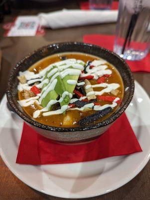 Chicken Tortilla Soup - delicious.