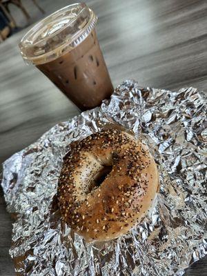 Bagel and a Coffee