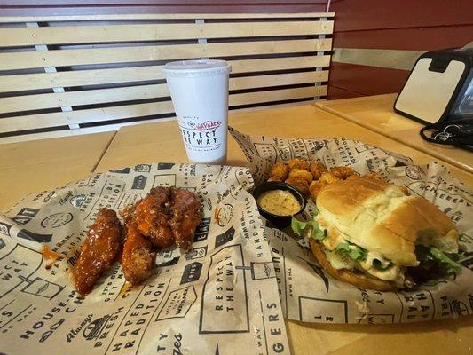 Make Double Burger - Craft Your Own Buffalo Chicken Tenders