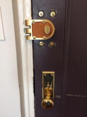 New mechanism and new deadbolt install