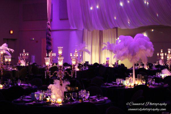 The Grand Hall Set Up by one of our fabulous catering and decoration partners.