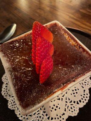 Chocolate creme brûlée