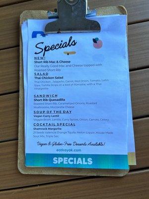 Specials