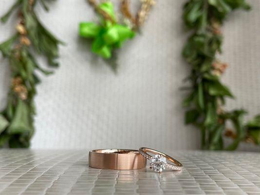 Customized wedding rings