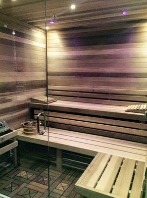 Sauna and steam rooms