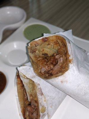 Beef Paratha Kebab Roll