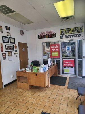 Victory Auto Repair front office