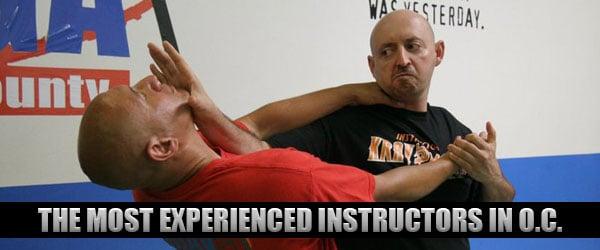 The most experienced Krav Maga instructors in Orange County