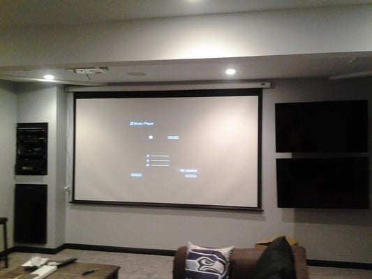 Home Theater Installation from our AV division, Smart homes consulting