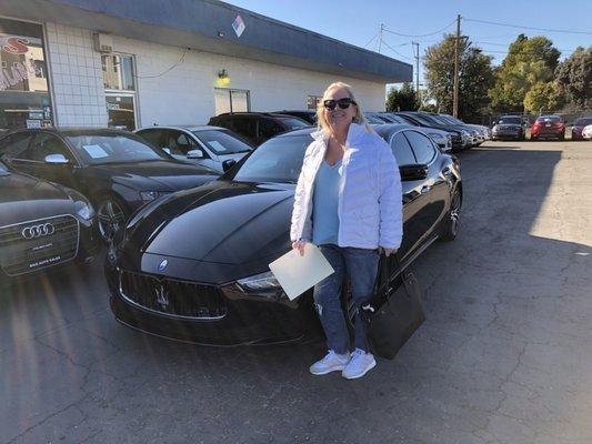 Thank you Laura enjoy your 2015 Maserati Ghibli S Q4