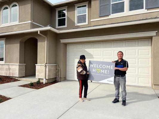 New home in Vallejo, near Benecia.