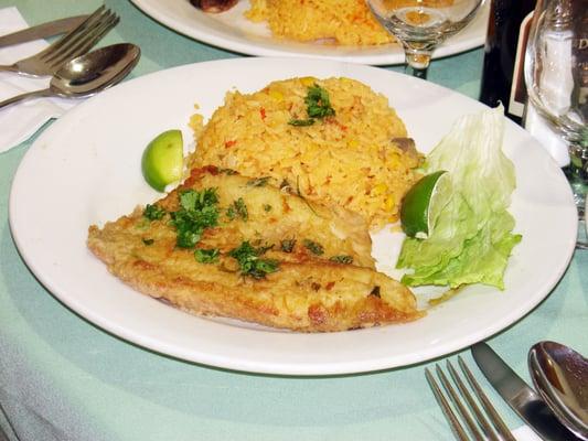 Tilapia in Lemon Sauce