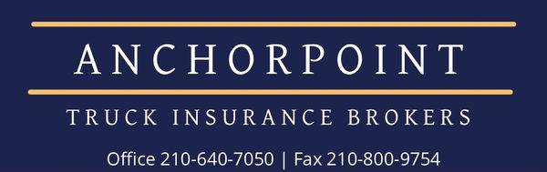 Anchorpoint is a truck insurance agency focused on helping owner operators and truck fleets buy quality, affordable truck insurance.