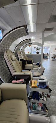 New massage chairs and renovation