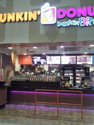 A Dunkin Donut and a Baskin Robbins.