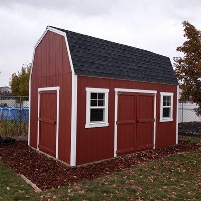 My shed built by Wright Shed Co.