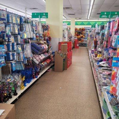 Arts and crafts aisle