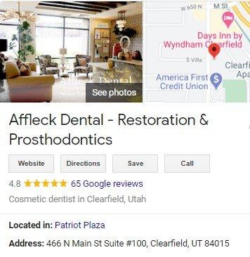 4.8 Stars and 65 Google Reviews