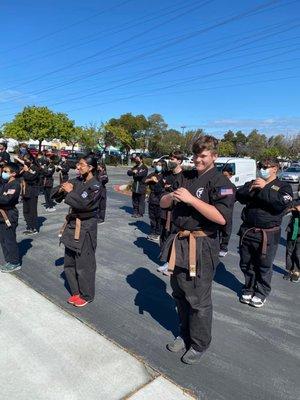 Brown Belt test