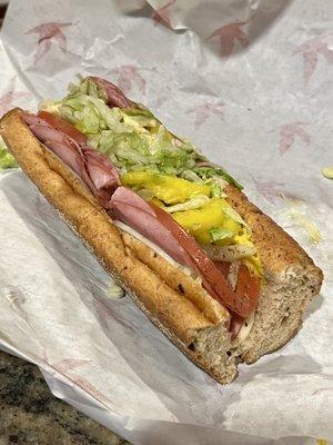 Free Wawa sub w/ app rewards! Whoooo!