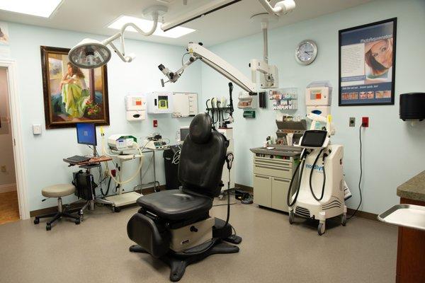 Dr. Hartman's Surgical Suite.