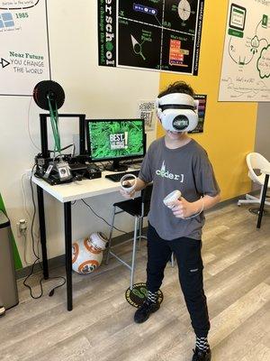 Virtual Reality (VR) Summer Kids Coding Camp