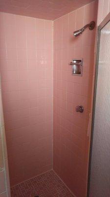 Pink shower