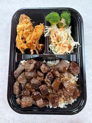 Beef bento box