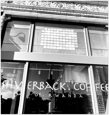 Welcome to Silverback of Rwanda. I Love and support for my African brodas. #CoffeeShop #EchoParkLA