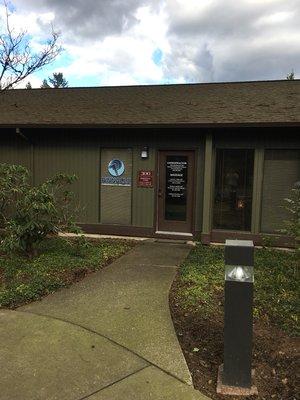 Exterior photos of the office from the walk way!