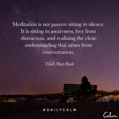 Find your calm. Meditate. Let go of the world and worries. If only for a moment to breathe deep and take it on again.