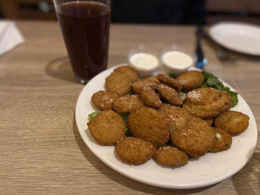 Zucchini chips