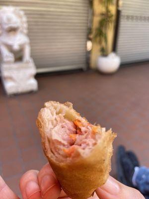 Egg roll is money. So yummy!