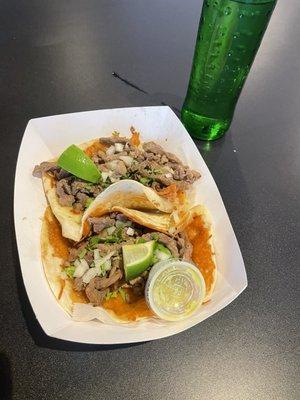 Pirata sirloin tacos